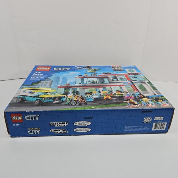LEGO City Hospital 60330 – Retired Set, 816 Pieces, New Sealed - Picture 6 of 7